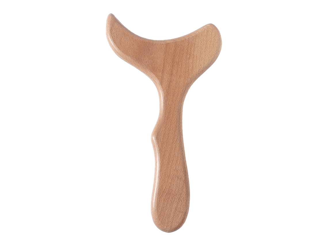 Pala De Masaje De Drenaje Linfático De Madera Profesional Para Cuerpo Completo
