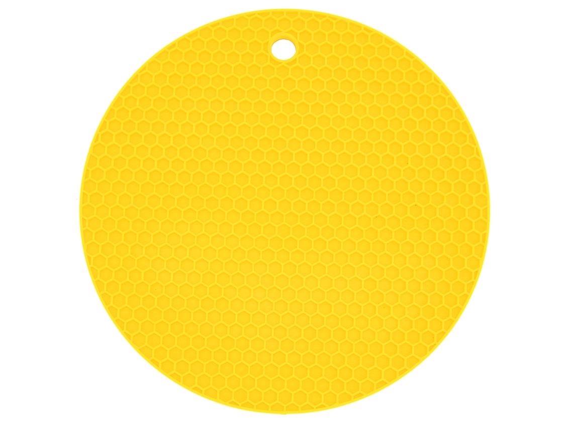 Tapete de Silicone LAXISCREED Redondo Alimento Resistente Microondas