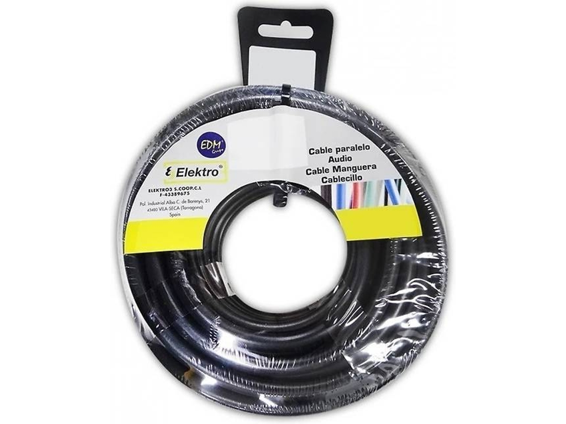 Rolo de Cabo EDM Flexível 2.5mm Azul 10mts Livre Halogéneos