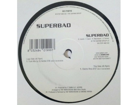 Vinil Superbad, Superbad Stop And Go