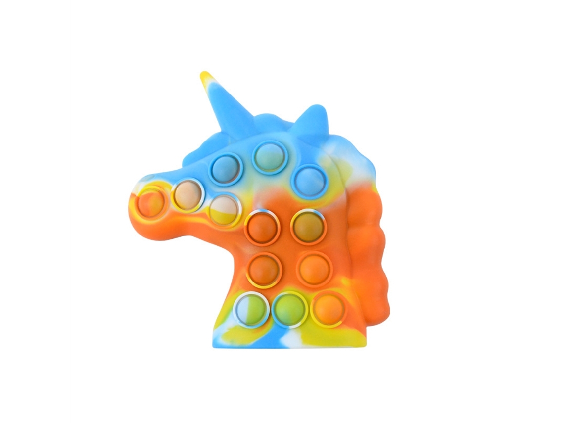 Brinquedo Sensório Push Bubble Silicone Para Descompressão E Redução De Estresse Para Crianças E Adultos