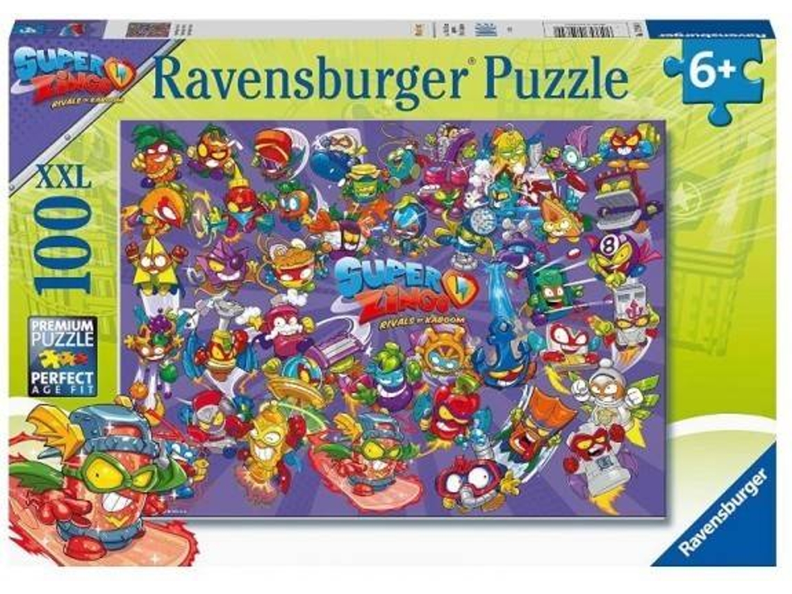 Puzzle RAVENSBURGUER IBERICA Superzings Modelo 1 (Idade Mínima: 6 Anos - 100 Peças)