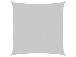 Maison Exclusive - Para-sol Estilo Vela 5x5 M Oxford 100% Poliéster Cinzento-claro