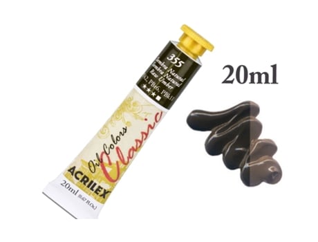 Oil Colors Classic 20ml Sombra Natural 14123355 Acrilex