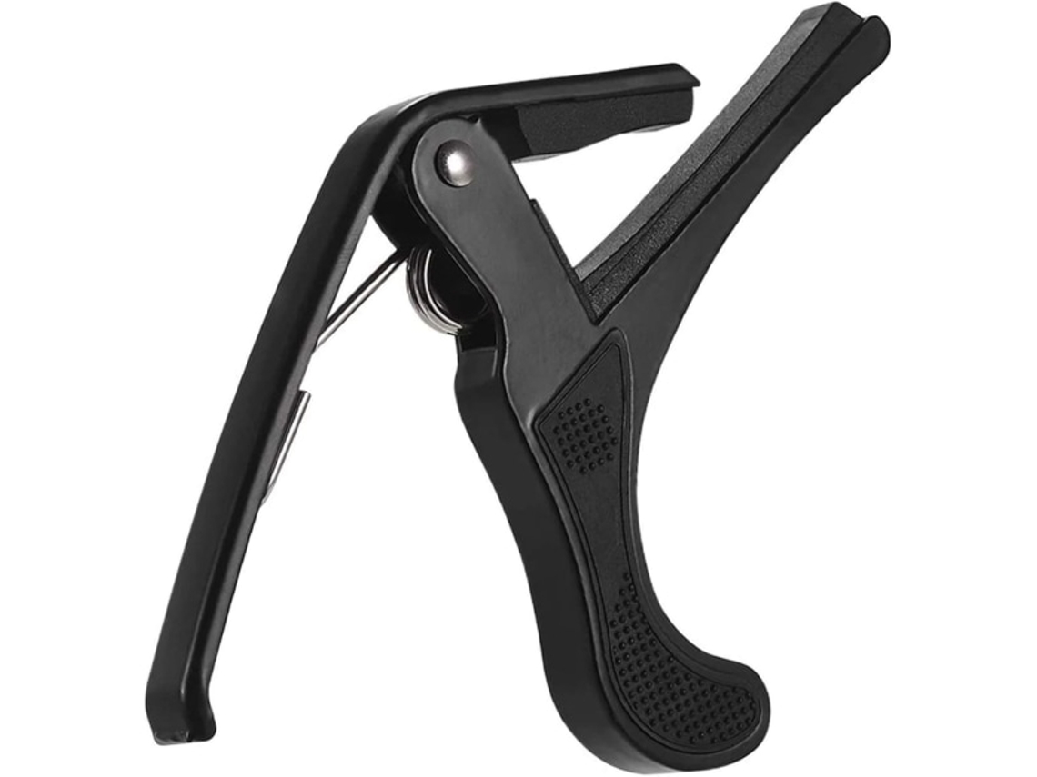 Capotraste para violão, conjunto de acessórios para iniciantes (preto, tamanho único) Slowmoose (preto, tamanho único)