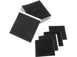 Kichouse Presilha Antiderrapante Para Lençol, 40 Peças, Pvc Preto