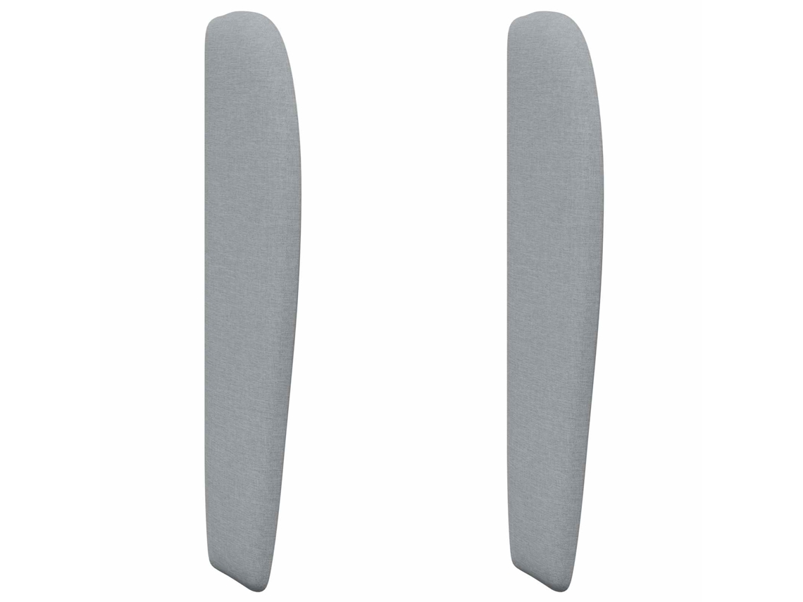 Orelha de Cabeceira Cinzento claro 80 X 23 X 6 Cm Tecido MAISON EXCLUSIVE
