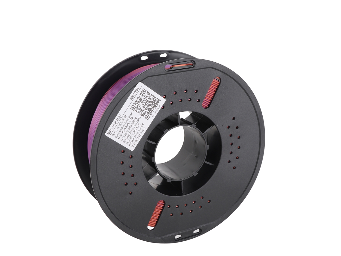 Filamento PLA para Impressora 3d 1.75mm 1kg Multi Cor Silk