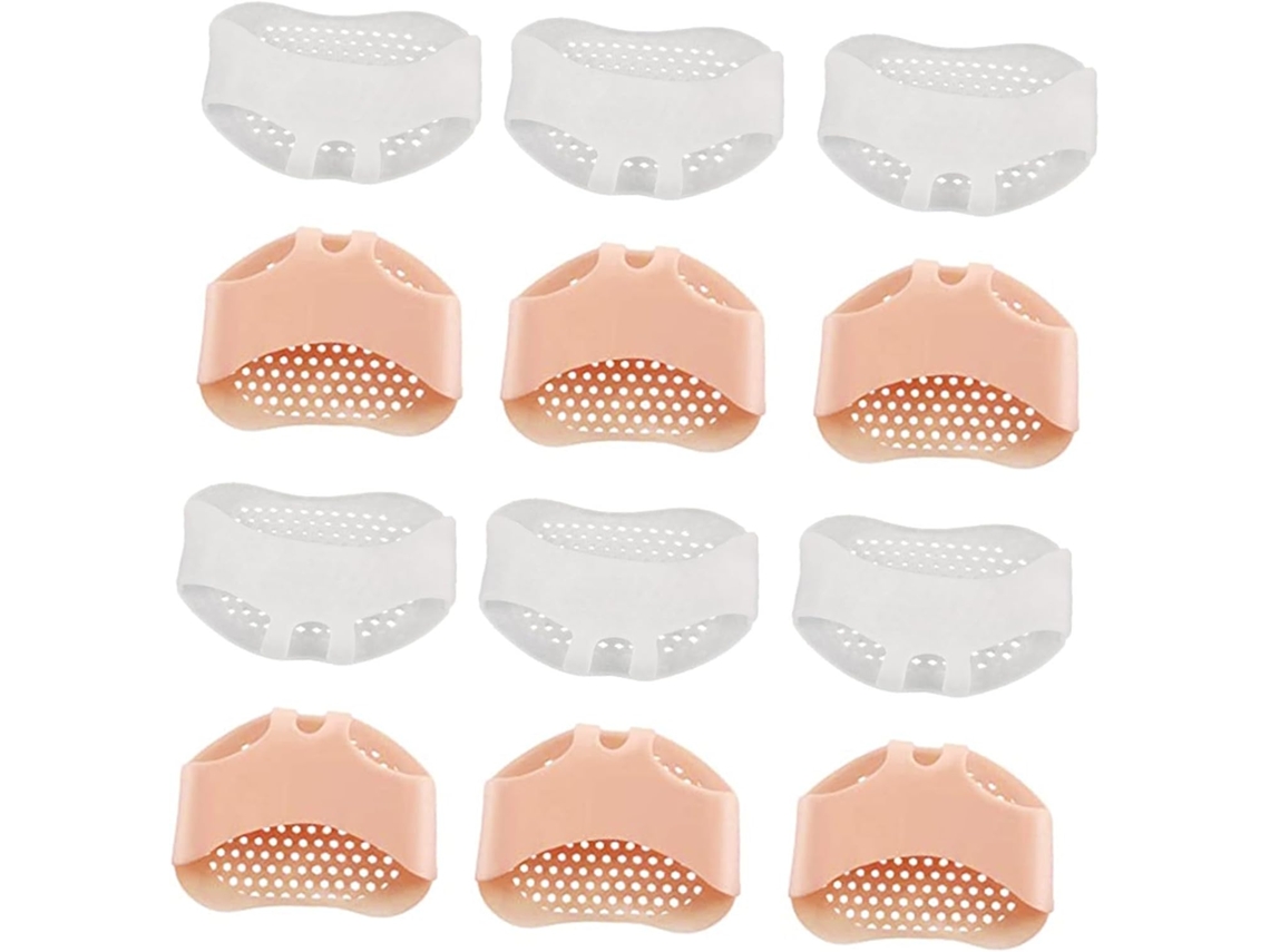 Conjunto De 12 Protetores Pés Antidesgaste, Confortáveis E Duráveis, Com Orifício Duplo Na Parte Frontal, Ideais Para