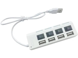 Adaptador Hub Usb Com Múltiplas Portas, Extensor De Energia 2.0,