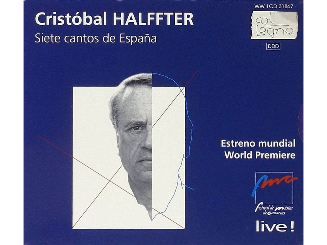 CD Cristóbal Halffter - Siete Cantos De España