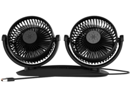 Ventilador Genérico Para Carro Elétrico De Dupla Cabeça