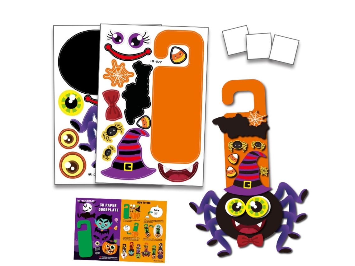 Adesivos De Porta Decorativos Para Halloween Ambiente Festivo