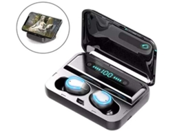 Auriculares Sem Tws AUJEZON Bluetooth Preto