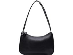Bolsa Retro De Axila Feminina Com Laço Bolsa De Ombro Em Couro Pu Para Mulheres