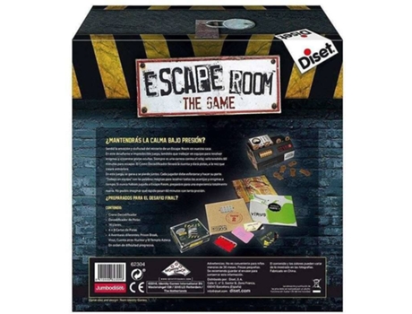 Jogo de Tabuleiro DISET Escape Room 2