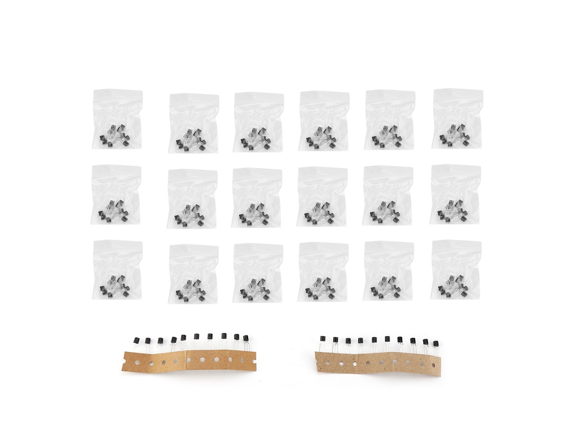 Kit com 200 Transistores TO 92 20 Valores 10 Peças cada