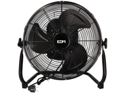 Ventoinha Industrial Oscilante EDM Preto 60W  40 Cm