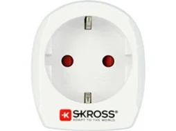 Adaptador de Viagem SKROSS Europa-América Branco (3750 W)