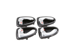 Conjunto De 4 Maçanetas Internas Para Portas De Carro, Compatíveis Com Accent 01-06._yua