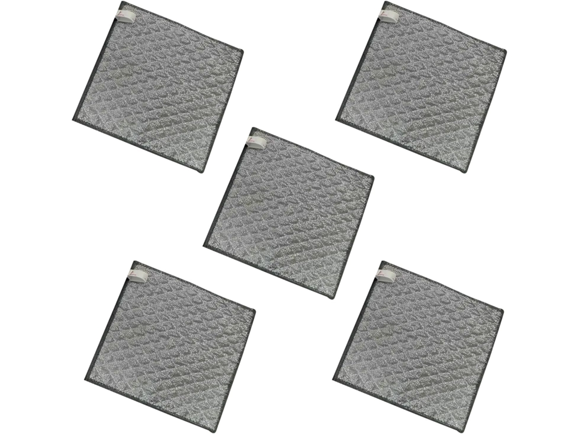 Conjunto De 5 Panos Prato Macios Para Louça Seca E Molhada, Multiuso,