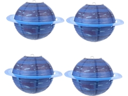 Conjunto De 4 Lanternas Planetárias Para Decoração De Aniversários Com Tema Espacial, Ideais Para Pe Gokoco