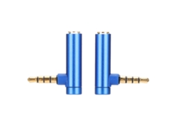 Adaptador Estéreo LAXISCREED 3.5mm 2pcs L tipo
