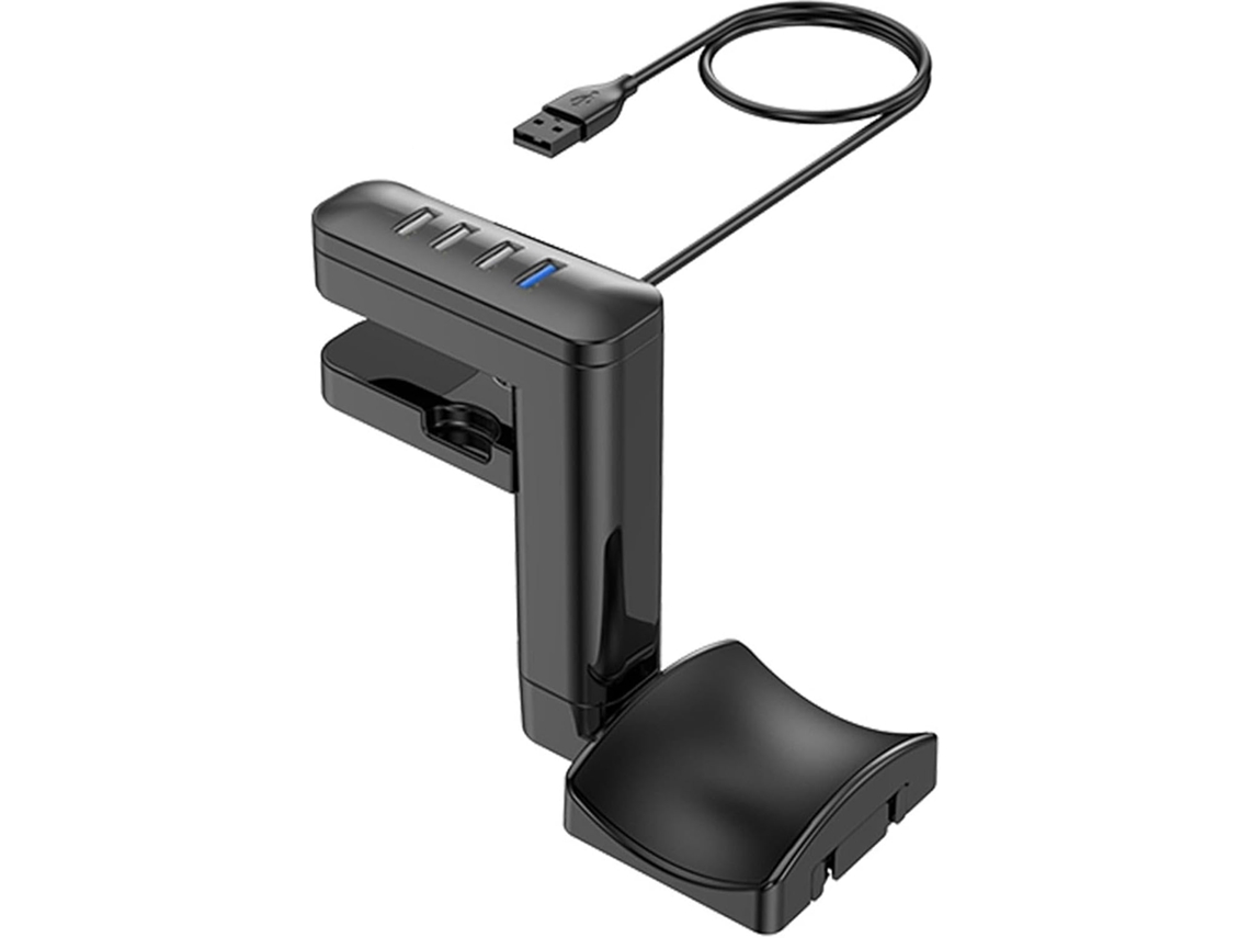 Suporte Para Fones De Ouvido, Gancho Giratório Para Fones De Ouvido Sob A Mesa, Suporte Ajustável Para Fones De Ouvido