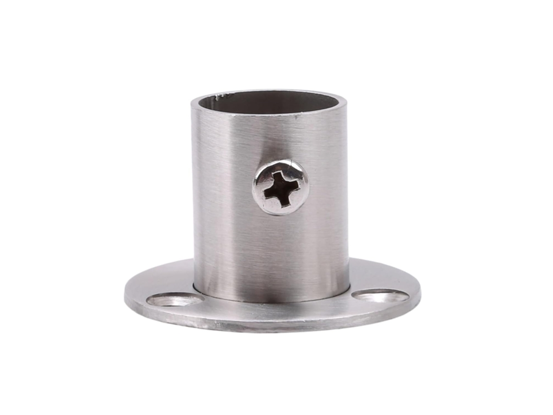 Barra Flangeada Em Aço Inoxidável Para Trilho De Suspensão, 19-32mm, 2 Peças, Aço Inoxidável 19mm De Espessura