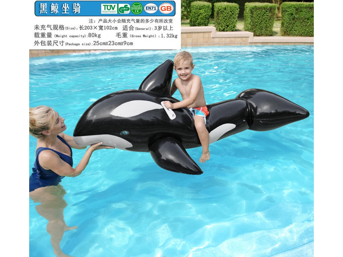 Boia De Natação Inflável Fofa De Desenho Animado Para Bebês Com Nadador Mais Grosso, Boia De Natação Inflável Mais Grossa Para Meninos -aquaforge
