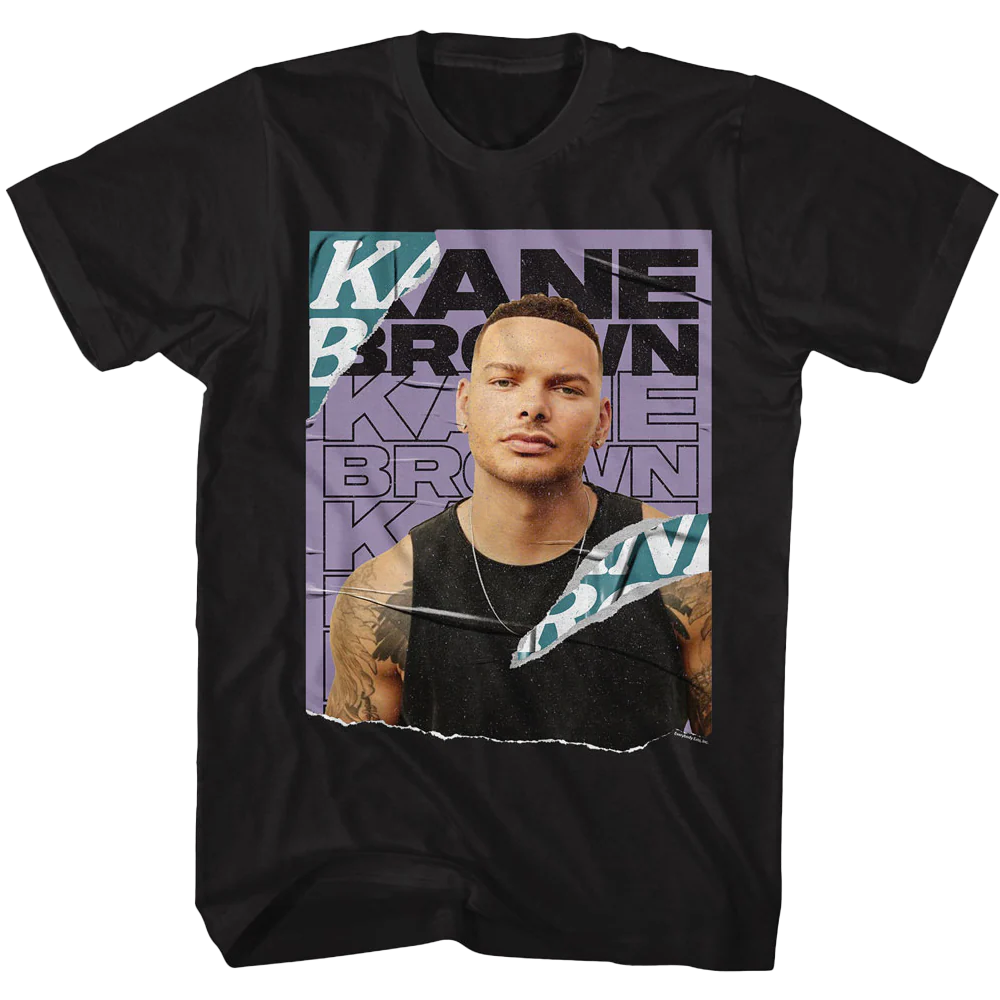 Kane Brown Ripped T-shirt Unisex Rockinstone Size:m