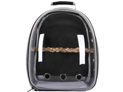 Mochila para Pássaros e Papagaios, Respirável e Transparente AQUAFORGE