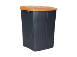Cubo De Basura Para Reciclar 45 Litros Color Naranja 36.5 X 36 X 51 Cm COFAN