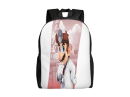 Mochila F66 Mario Para Escola E Trabalho, Leve E À Prova Dágua, Mochila Estilosa Para Estudantes E Adultos. Olysi Shop