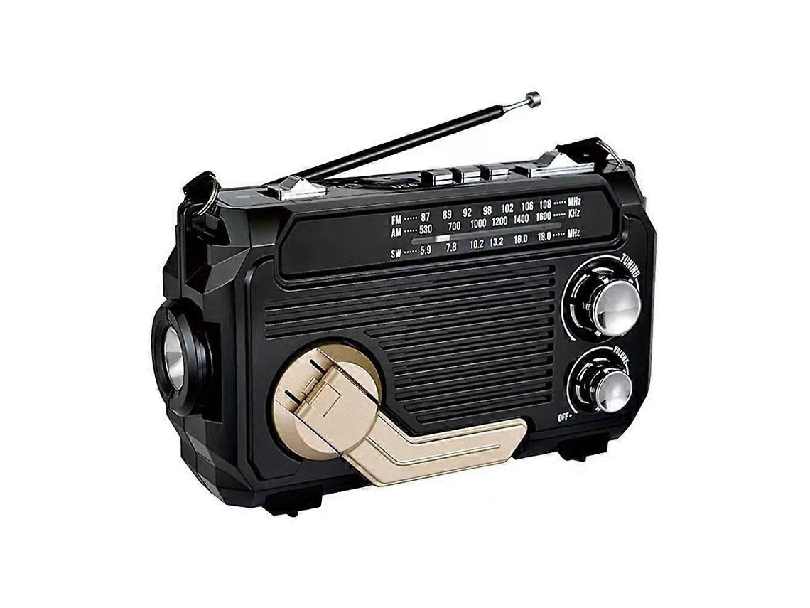 Rádios De Emergência Com Carregamento Solar Fm Am Sw Receptor De Rádio Portátil Com Manivela Olysi Shop