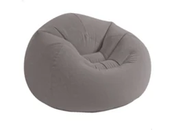 Puff Insuflável INTEX Beanless Cinza (107 x 104 x 69 cm)