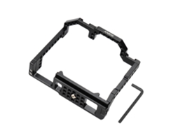 Caja De Cámara Andoer De Aleación De Aluminio Con Montura Cold Shoe Compatible Con Canon Eos 90d/80d/70d Dslr