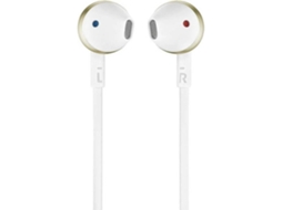 Auriculares com Fio JBL T 205 (Outlet Caixa Aberta - In Ear - Microfone - Dourado)
