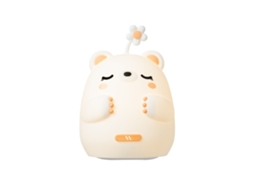 2026 lâmpada de Noite Urso de Abraço Silicone Desenho Animado Fofo Luz Fria/quente Brilho Baixo/alto Temporizador 30 Minutos