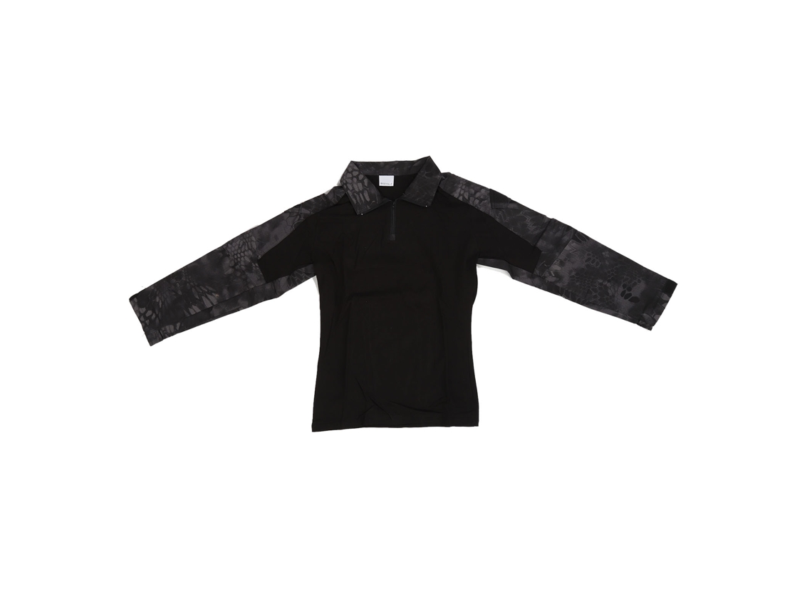 Camisa de Combate Manga Longa com Elbow Pad e Estampa Python XL S/MARCA