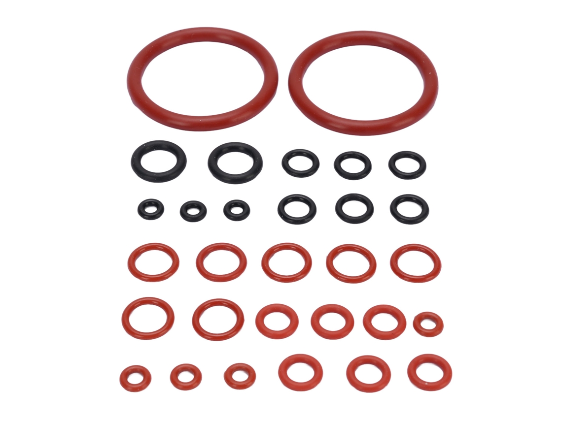 Kit de anéis de silicone Primerox para máquina de café, gaxetas e selantes 30pcs