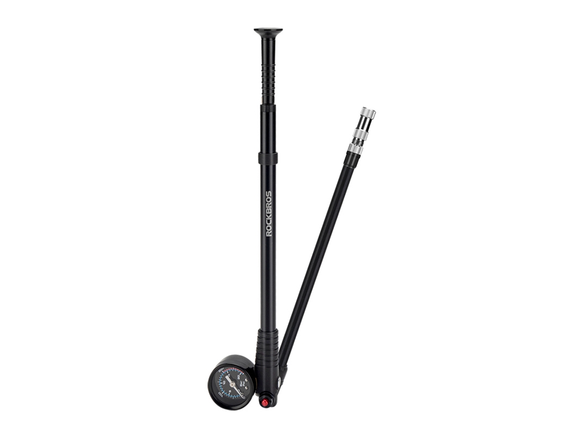 Bomba De Bicicleta Rockbros 300psi, Inflador De Alta Pressão Para Garfo E Pneu, Válvula Schrader Presta Para Mtb Roadvayotoy