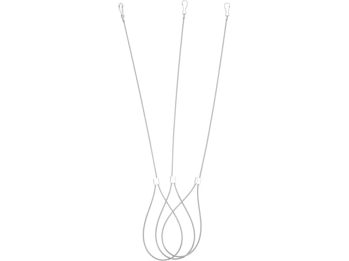 Fecho De Portão Healeved Com Cordão Longo E Flexível, 3 Peças, Em Aço Inoxidável, Prático Para Cercas De Madeira