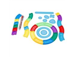 Primerox régua de Desenho Espiral Brinquedo Inteligente Tábua Artística para Crianças Kids