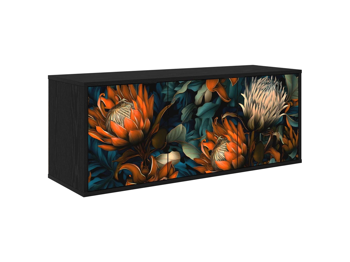 Vidaxl Armário De Tv Montado Na Parede Lochem 102 X 33 X 40 Cm