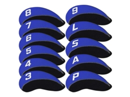 Capas para tacos de golfe (11 peças, com tampas grandes numeradas)