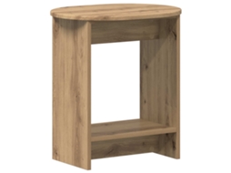 Mesa Lateral Carvalho Arttisan 50 X 39,5 X 55 Cm MAISON EXCLUSIVE