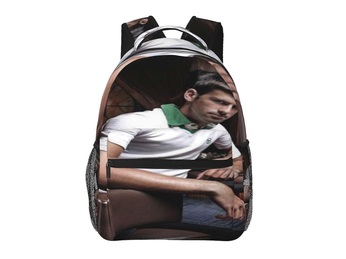 Mochila Novak Djokovic F41 Para Estudantes, Durável E Leve, Alça De Ombro Impermeável E Respirável C41 Olysi Shop