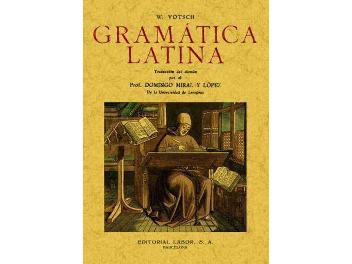 Livro Gramática Latina de W Votsch (Espanhol)