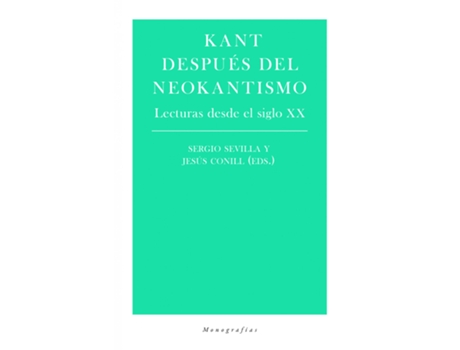 Livro Kant Después Del Neokantismo de VVAA (Español)